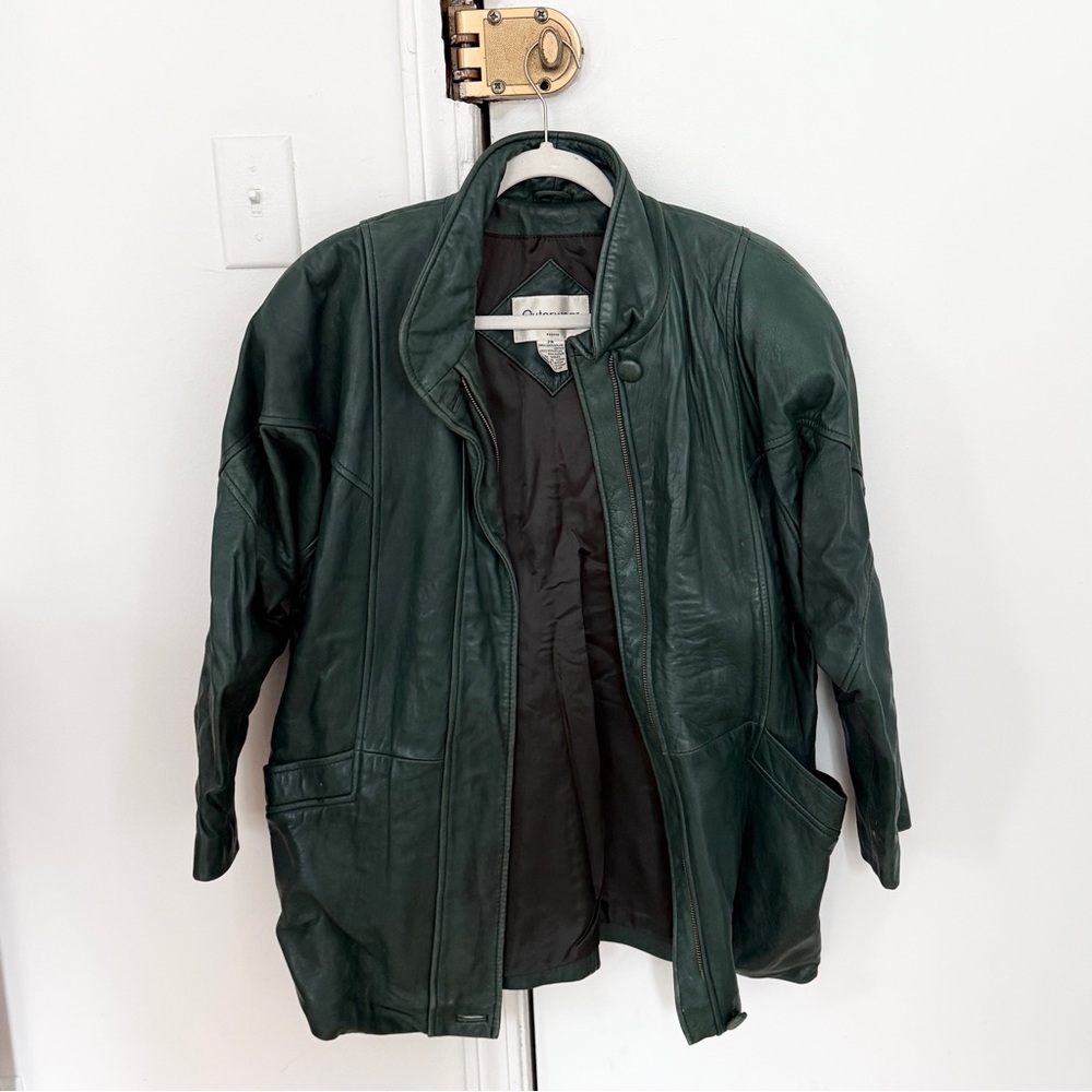 Vintage Genuine Leather Jacket